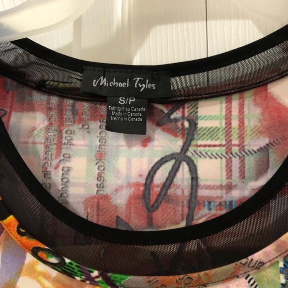 Mychael Tyles top size small - Picture 3 of 5